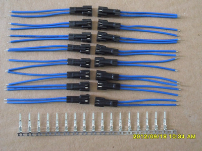 【供应优质SM端子连接线 公母连接线】价格,厂家,图片,连接器,余姚市皓普电子材料厂-